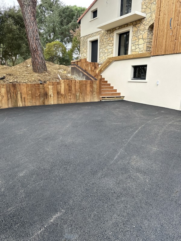 goudronner une allée de garage et pose enrobé à chaud à TOURNEFEUILLE 31 