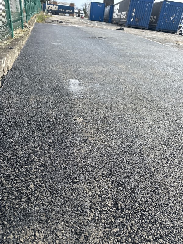 pose enrobé à chaud parking à Fenouillet 31 Toulouse 