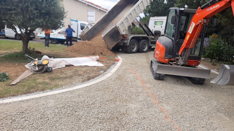 Créer un chemin d’accès en goudronnage bicouche pour votre propriété à Toulouse