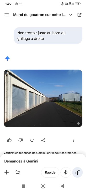 Pose enrobé à chaud et goudronner une allée à toulouse