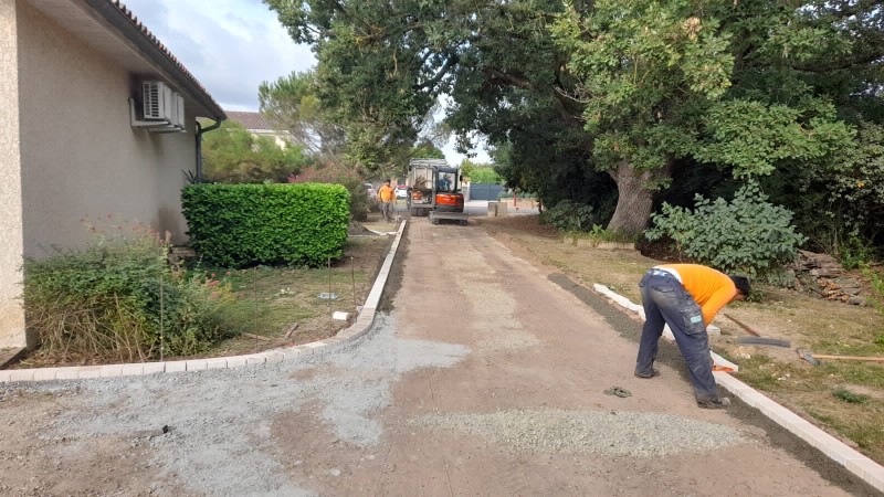 Réaliser un goudronnage bicouche pour allées et chemins économiques à Toulouse